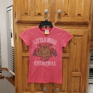 Junkfood Little Miss Christmas Red T-Shirt